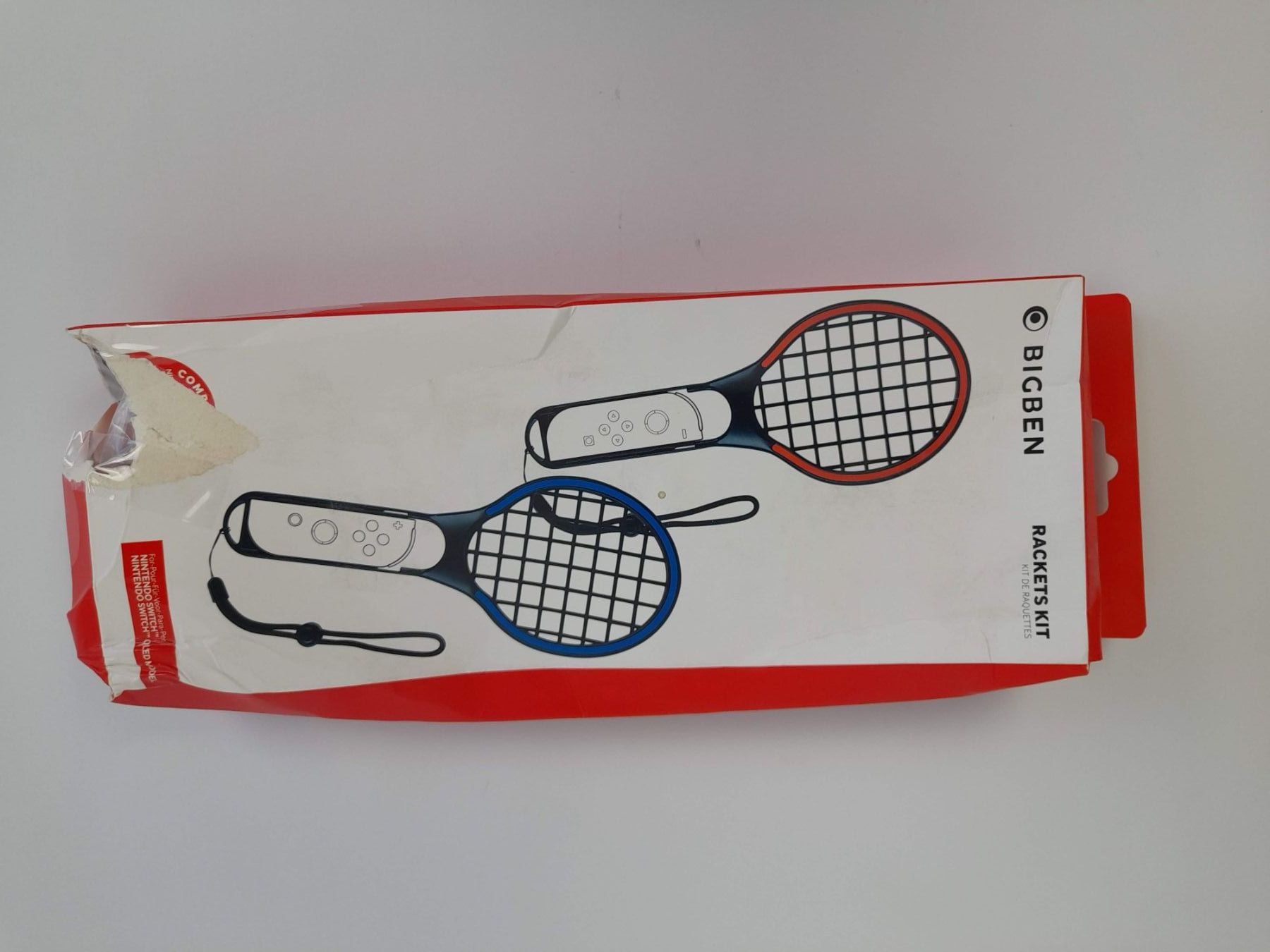 Controller: BIGBEN Rackets KIT für Nintendo Switch – Nuovo (secondo la descrizione) da Liebefeld venduto da Restwert_Liebefeld