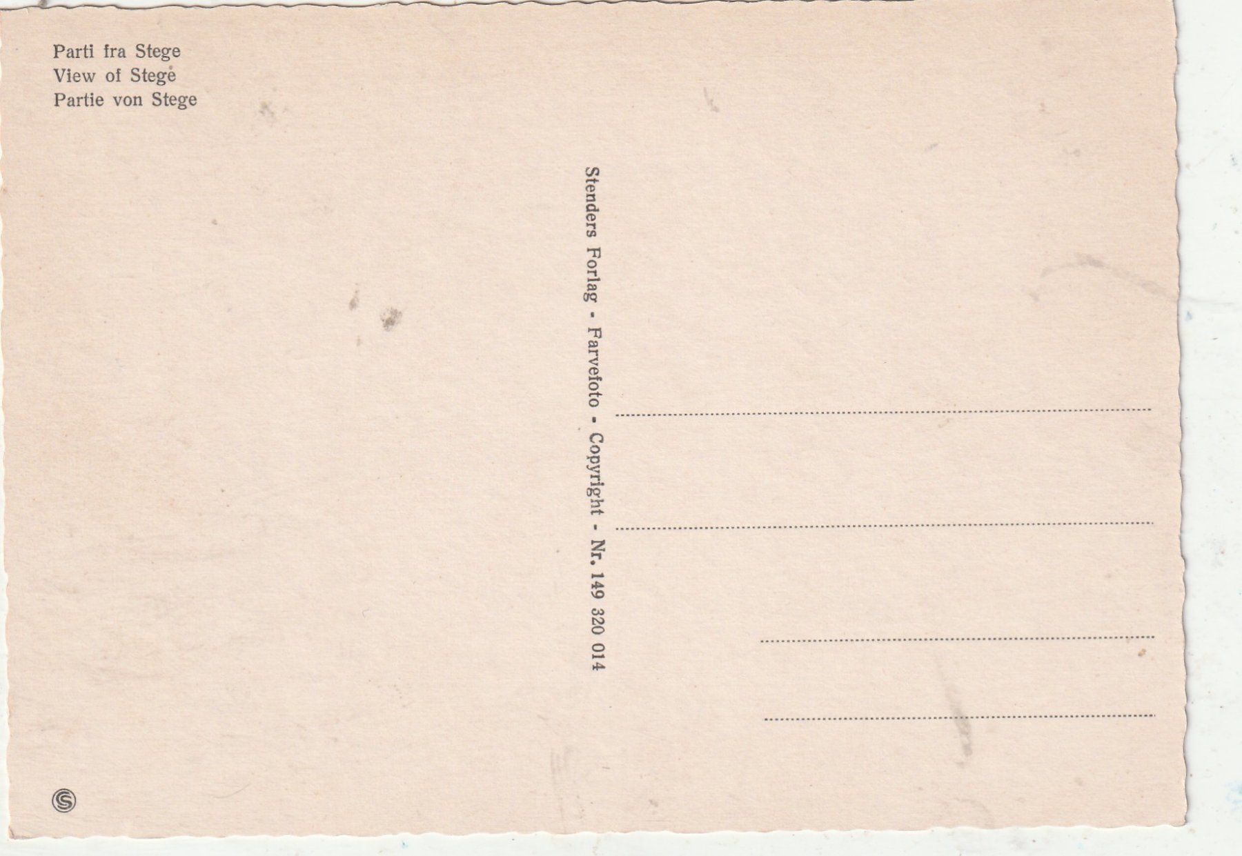 Cartoline postali: Partie von Stegen – Usato da Lumbrein venduto da made02 1