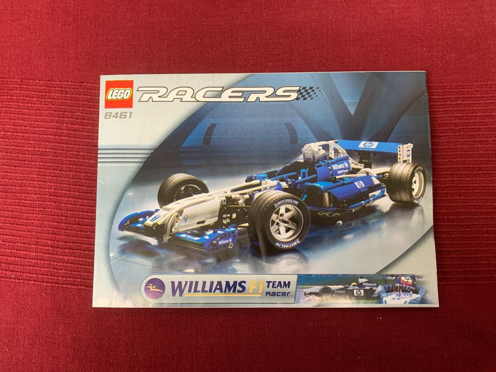 LEGO Racers 8461 Williams F1, NEUE STEINE + BA. (Neu (gemäss ...