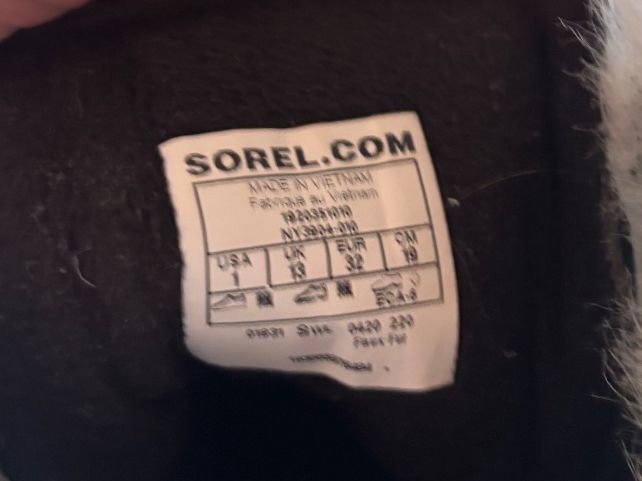 Sorel Scarpe per ragazzi: Sorel enfants 32 noir – Nuovo (secondo la descrizione) da Crans-Montana venduto da fmi_hxb9 3