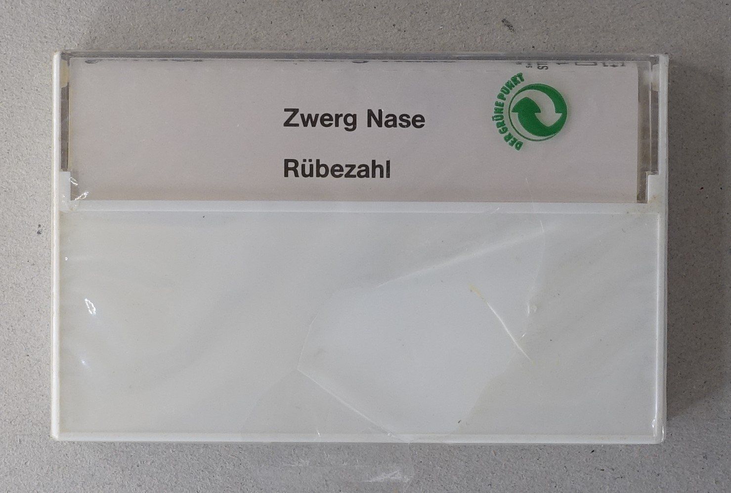 Musicassette: Zwerg Nase / Rübezahl – Nuovo e nell'imballaggio originale da Sessa venduto da discoverymedia 1