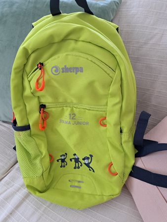 Rucksack Sherpa Syama Junior 12 Liter grün guter Zustand