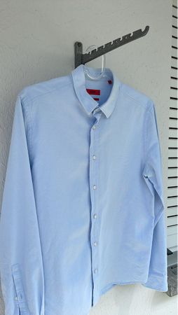 Camicia azzurra Hugo Boss, taglia M - Uomo