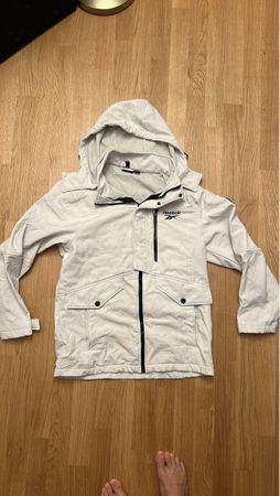 Reebok Jacke Herren Grösse M weiss gebraucht