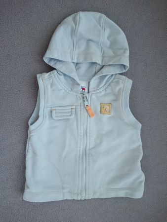 Baby Girl Gilet C&A Gr. 68 Hellblau Elefant