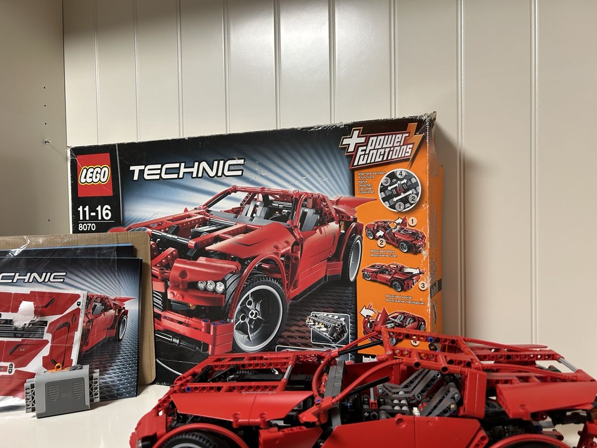 Lego Kit di costruzioni: LEGO Technic 8070, Supercar mit Original Verpackung – Usato da Wegenstetten venduto da Pumukel85 5