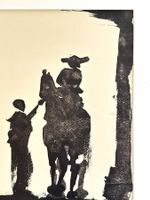Pablo Picasso - Originale Vintage-Lithographie von 1961