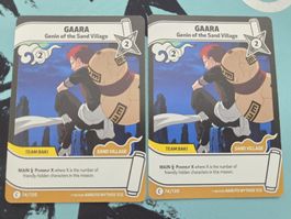 2x Naruto Mythos TCG - Gaara EN