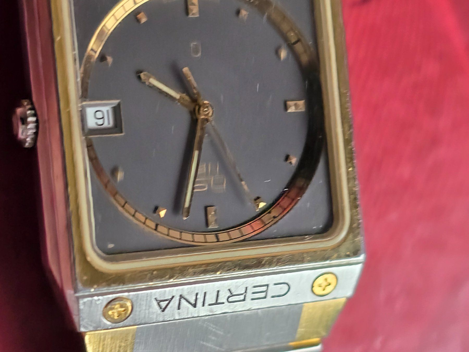 Certina Orologi: 382 Certina DS N2 Gold /SS Date wunderschoen – Usato da Muri AG venduto da Corredor 4