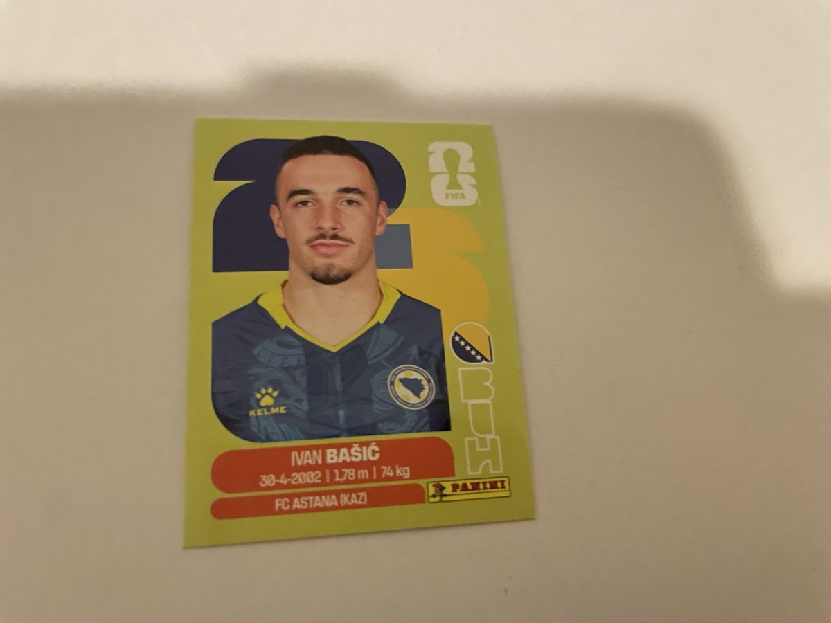 Panini Sammelbilder & Trading cards: FIFA WM 2026 Ivan Basic BIH 12 – Neu (gemäss Beschreibung) aus Winterthur von Cobraforce