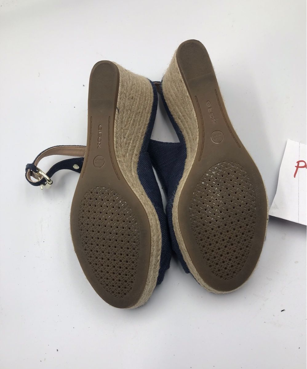 Geox Scarpe da donna: Sandales compensées Geox bleues pointure 40 – Nuovo (secondo la descrizione) da Genève venduto da fra_f685 2