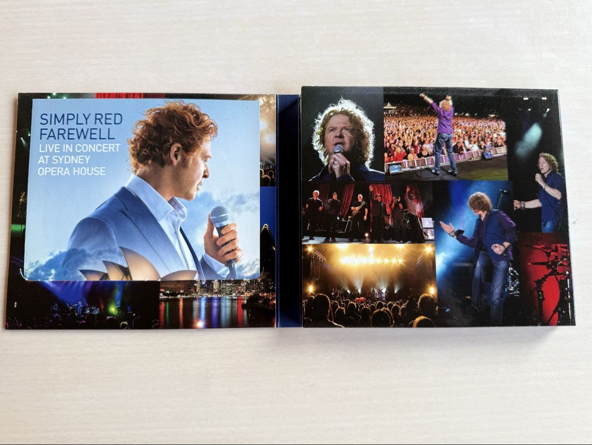 CD: Simply Red - Farewell Live, Sydney 2CD/DVD – Usato da Oberried Brienz venduto da Chyara 2