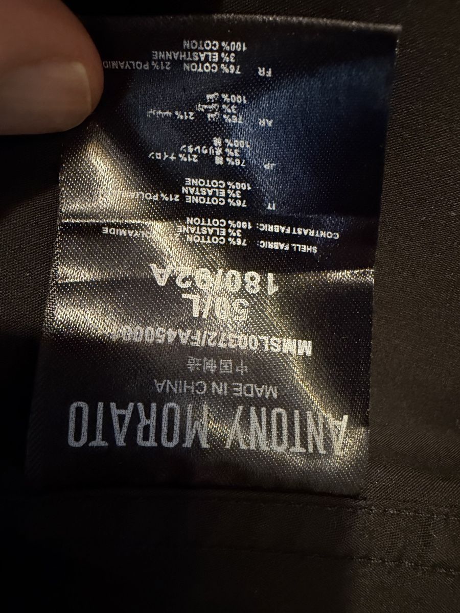 Hemden: Camicia Antony Morato Slim nera taglia 50 – Gebraucht aus Lugano von can_xdd8 6