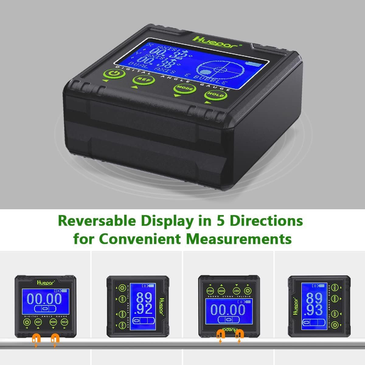Misurare: Digitaler LCD Winkelmesser 0~360° – Nuovo e nell'imballaggio originale da Châtelaine venduto da topshop.switzerland 4