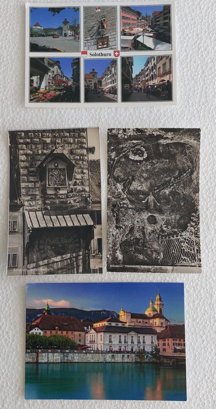 Cartoline postali: SOLOTHURN - Lot de 4 cartes – Usato da Delémont venduto da Domdom1