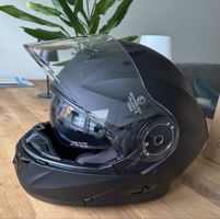 Motorbike ip-up helmet black matt size 61
