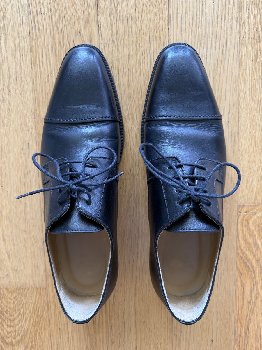 Navyboot Chaussures hommes: Navyboot Schuh Leder schwarz Grösse 44 – D'occasion à Zürich par Kue_Zuerich 1