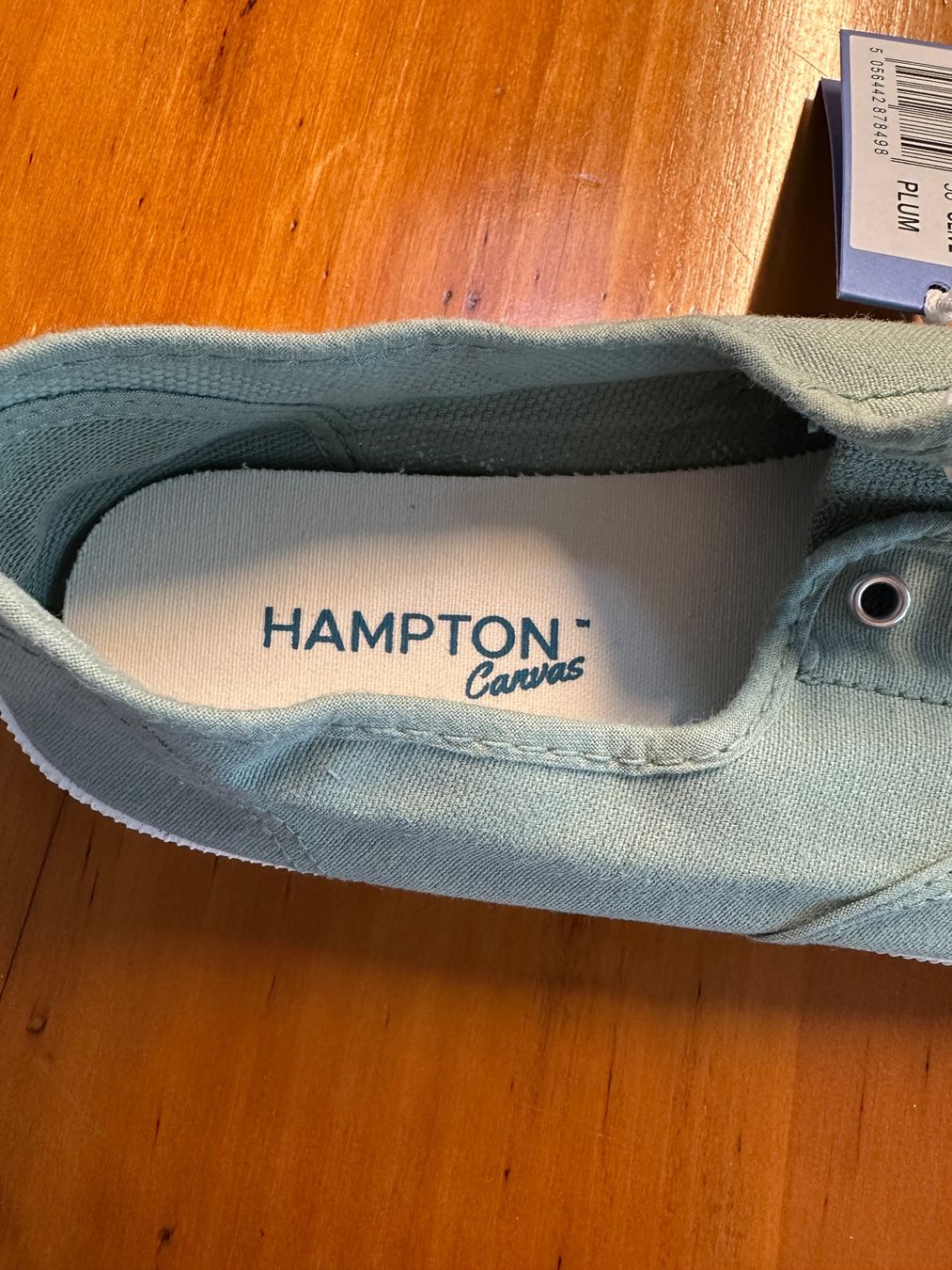 Damenschuhe: Hampton Canvas Schuhe Grösse 38 neu mit Etikett – Neu und originalverpackt aus Luzern von Tinette 4