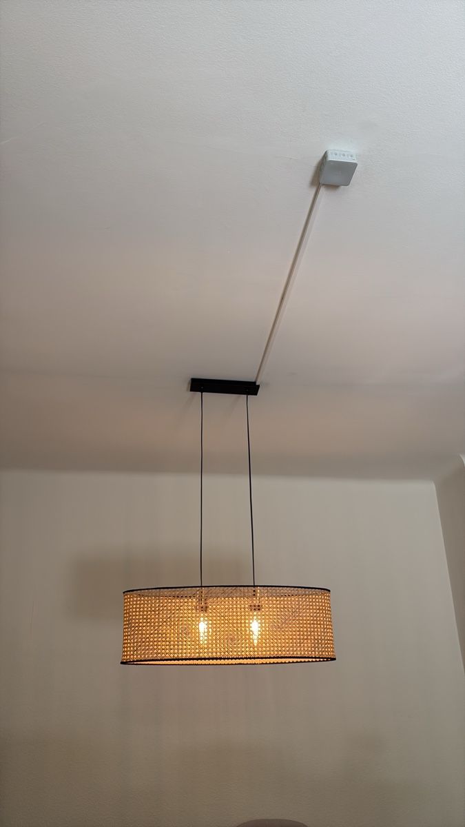 Conforama Kronleuchter & Deckenlampen: Rattan Deckenleuchte – Neu (gemäss Beschreibung) aus Basel von LauraC 1
