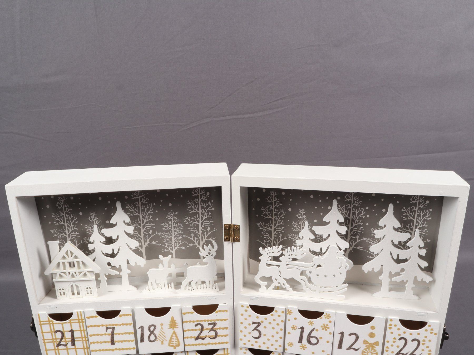 Calendari: GLORY LIGHT Adventskalender Rentier – Nuovo (secondo la descrizione) da Steinen venduto da Restwert_Steinen 3
