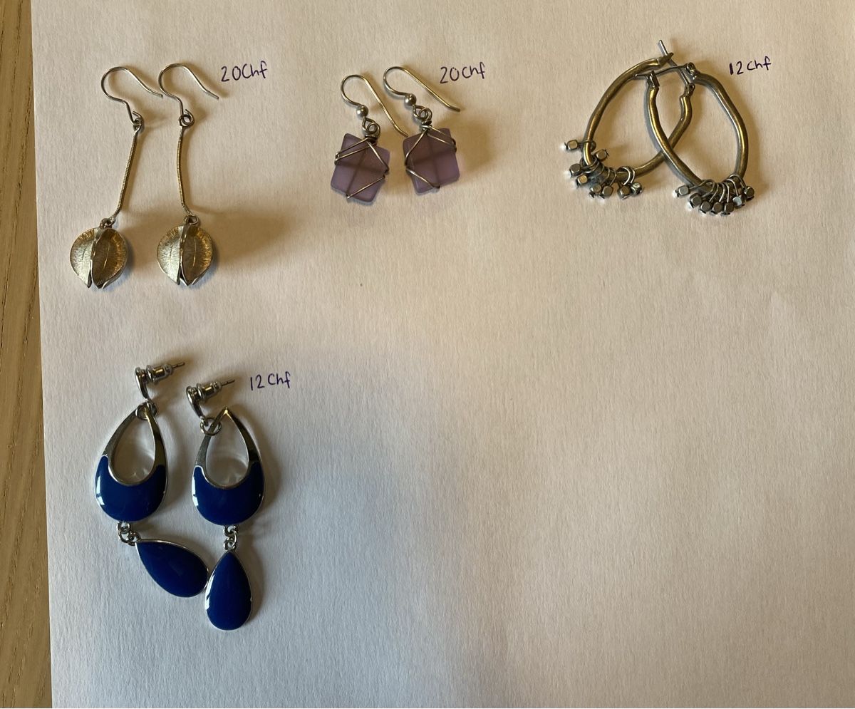 Orecchini pendenti & Orecchini a lobo: Jewelry  – Usato da St-Cergue venduto da noabzz