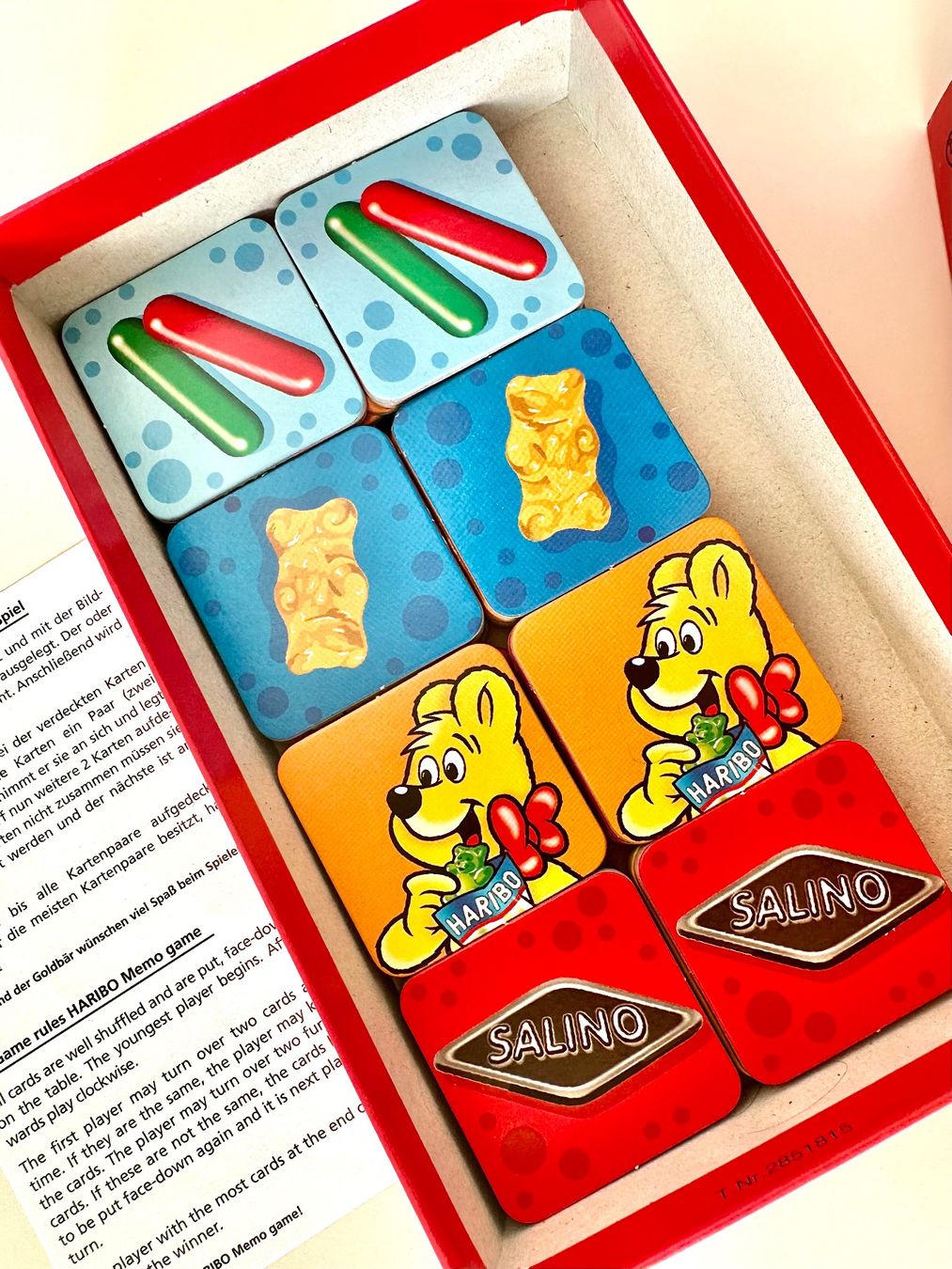 Spiele: MeMo (HARIBO), Spiel – Gebraucht aus Steinen von SputnikSweetheart 1