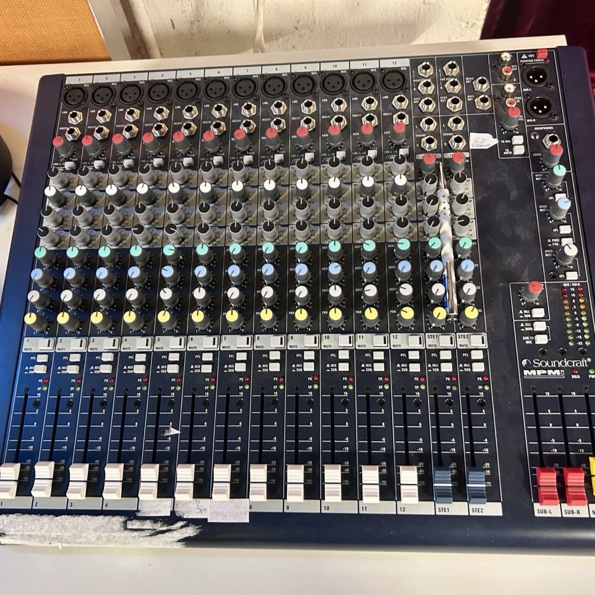 Soundcraft Mischpulte: Soundcraft MPM 12 Mischpult  – Gebraucht aus Rieden AG von locomotivebreath63