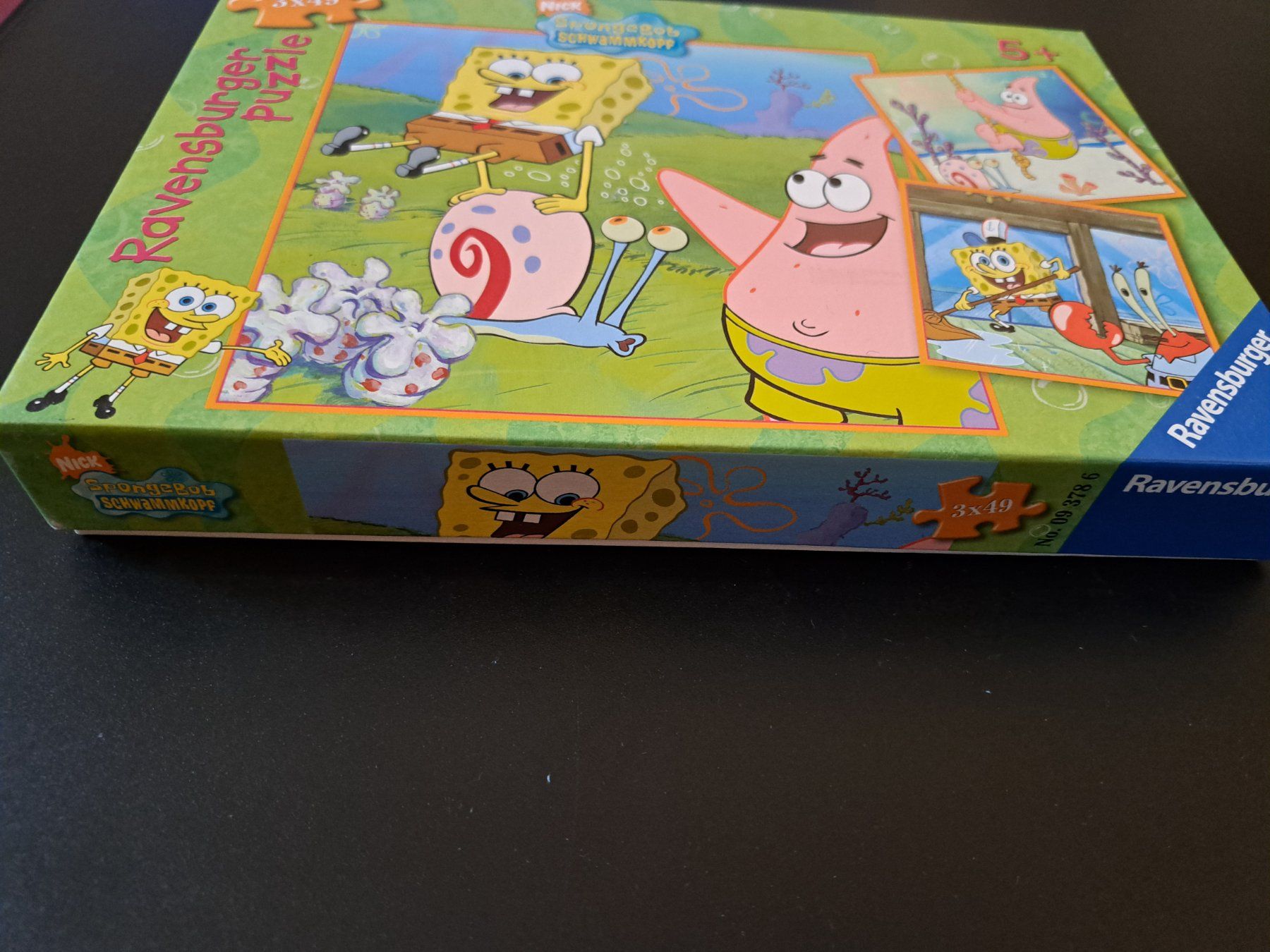 Ravensburger Puzzle: 3er Puzzle Sponge Bob ab 5J – Usato da Uitikon Waldegg venduto da Smeragol 1