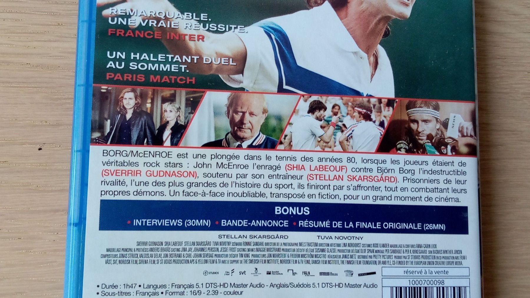 Alle DVDs: Blu-ray BORG McENROE – Gebraucht aus Porrentruy von tupatup 3