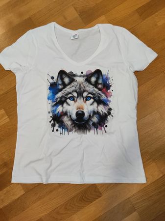 Damen XL Baumwolle T-Shirt NEU