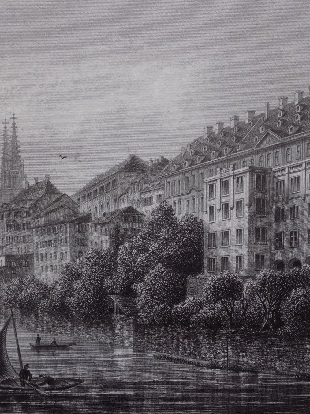 Gravures: Basel Universitätsgebäude – D'occasion à Risch par Rischli15 4
