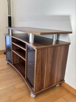 TV Möbel, Dekor Nussbaum, B = 1m, H = 68cm, T = 45cm