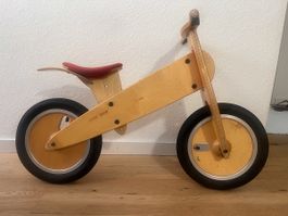 Laufrad Likeabike Holz rot gebraucht guter Zustand