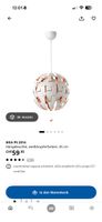 Hängeleuchte IKEA PS 2014 weiss/kupferfarben 35 cm