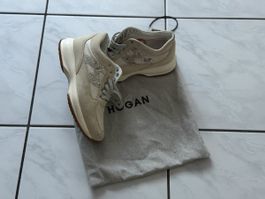 Hogan donna beige con stella e paillettes – buono stato