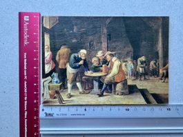 Kunstdruck Buco: Wirtshausszene 1658, David Teniers d. Jüng.