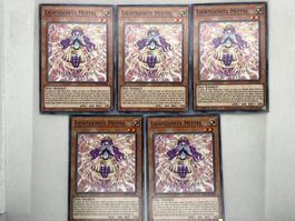 Yu-Gi-Oh! 5x Karte: Lichtgesetz Mittel - Selten