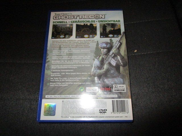 Spiele: Tom Clancy's Ghost Recon PS2 – Gebraucht aus Olten von Disc-Ausverkauf 2