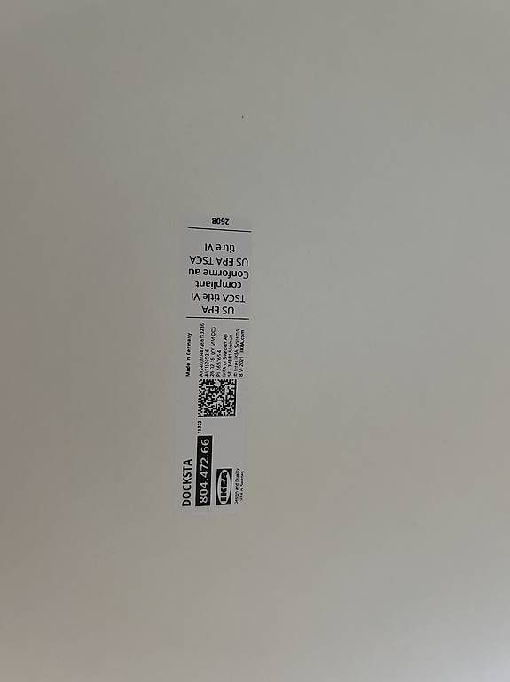 Ikea Tavoli: Ikea Docksta Tisch – Usato da Schliern b. Köniz venduto da lis_y9pq 2