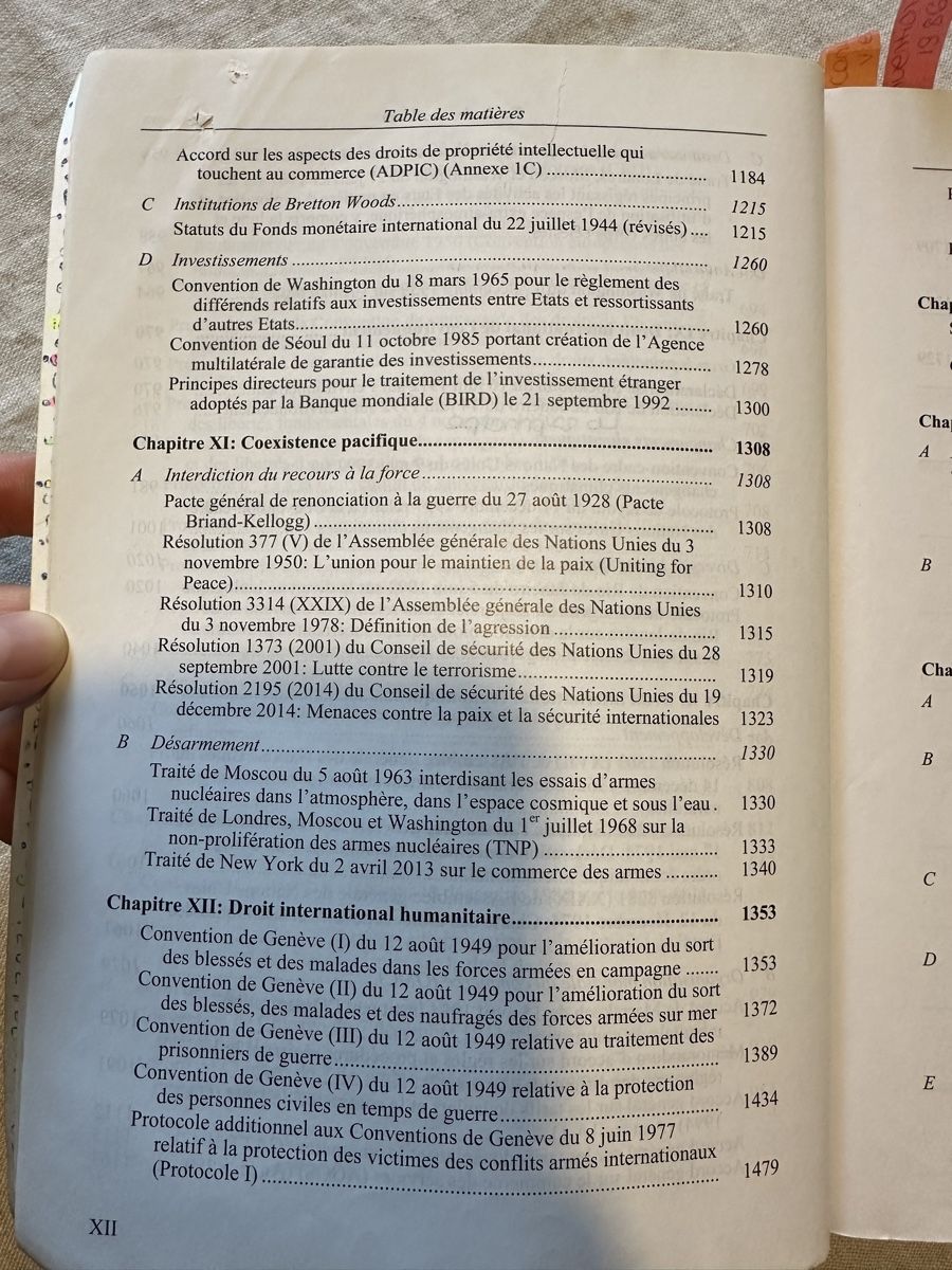 Libri: Traités internationaux Ziegler Besson 2016 – Usato da Les Bioux venduto da ann_g9bh 7