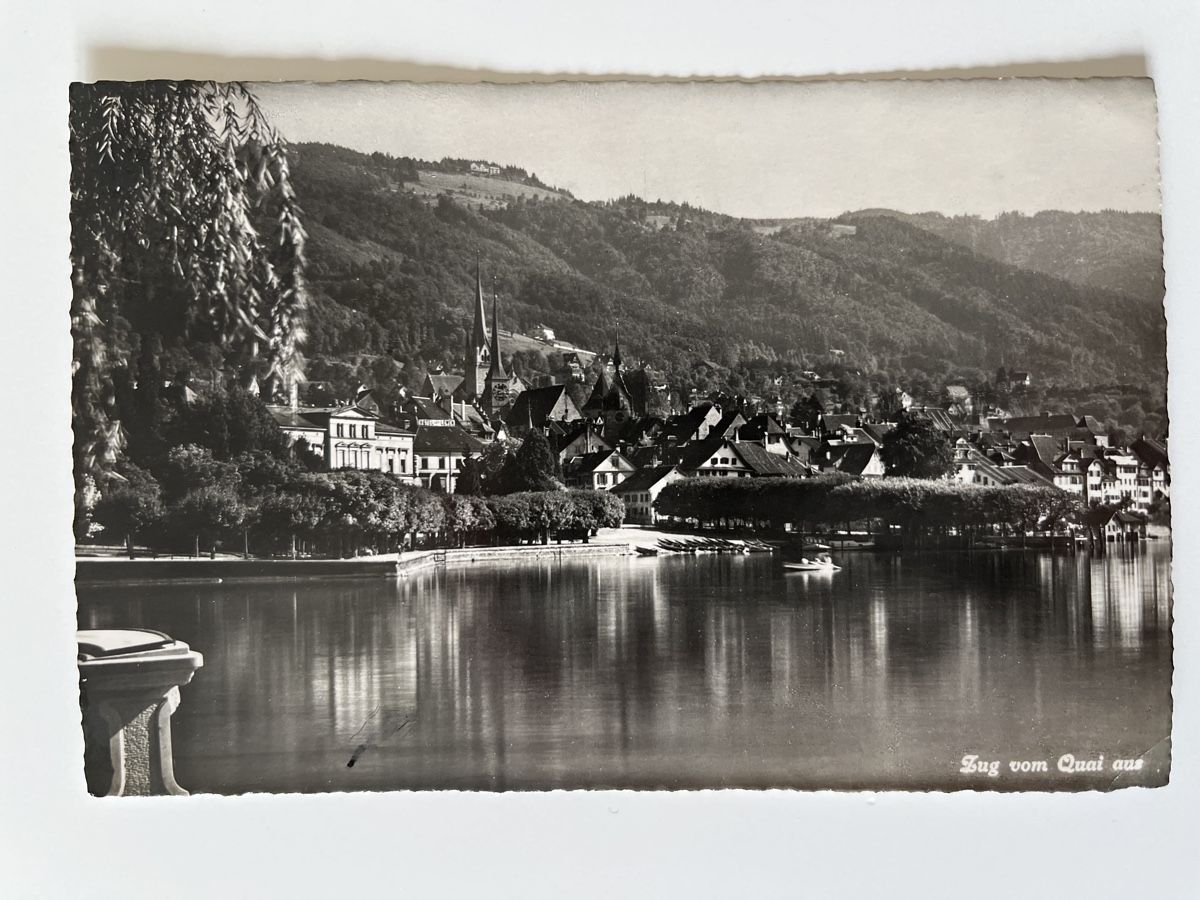 Cartoline postali: AK: 1940. Zug vom Quai aus. – Usato da Uster venduto da Arrayo