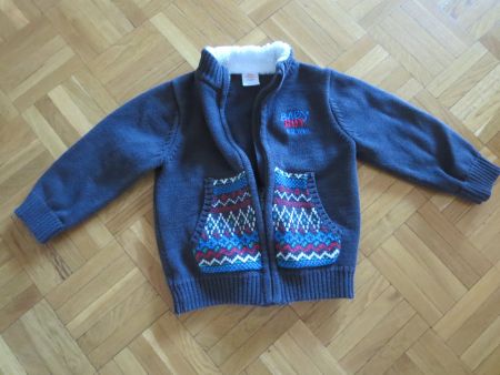 Knaben Herbst Strick-Jacke /Gr. 80