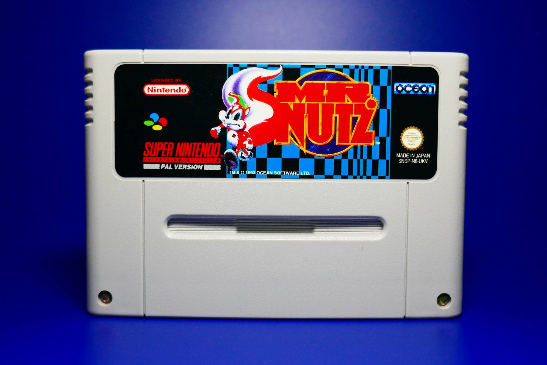 Nintendo Giochi: Mr. Nutz - Super Nintendo – Usato da Vuarrens venduto da Espace-Retro