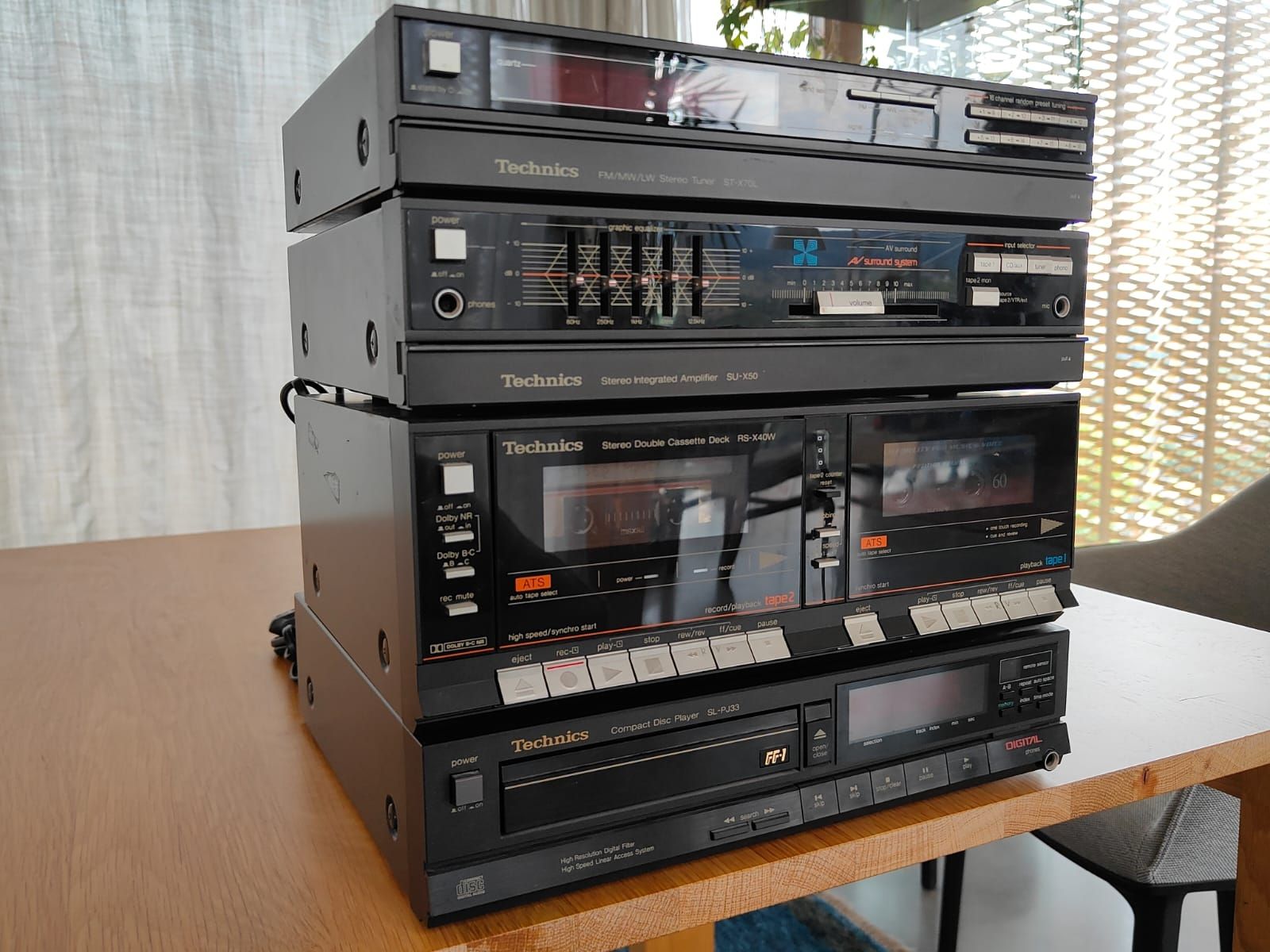 Technics Multimediaplayer & Streamer: Technics Hifi Anlage Tuner Verstärker Deck CD Player – Gebraucht aus Gelterkinden von mfe123 1