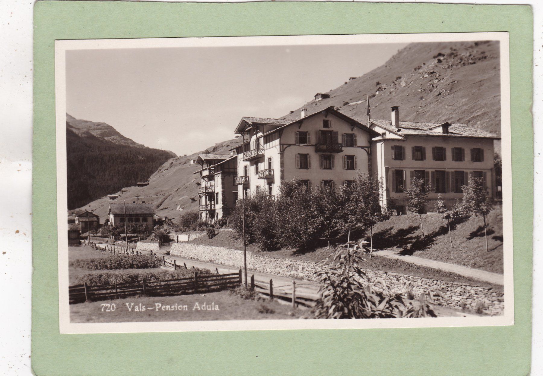 Cartes postales: Vals Pension Adula – D'occasion à Herisau par Lisegrat2008