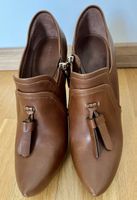 🍂 Giorgio Armani Stiefeletten – Cognac, Gr 38 Neuwertig 👢