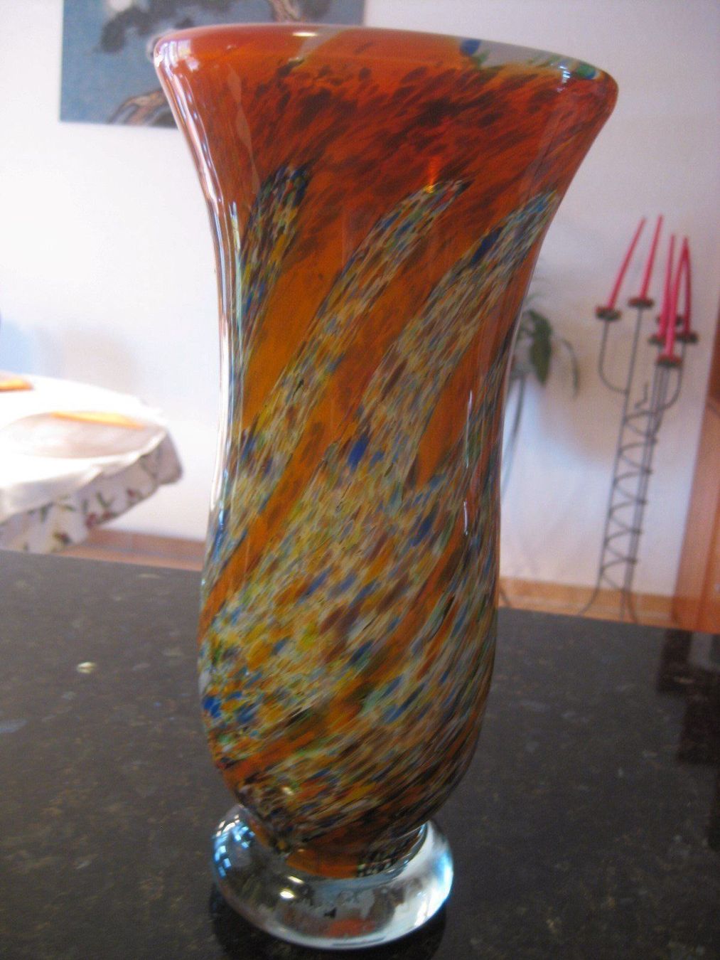 Vasen & Gefässe: ANTIKE UM 1960 MURANOGLAS VASE – Gebraucht aus Weiningen ZH von actera 7
