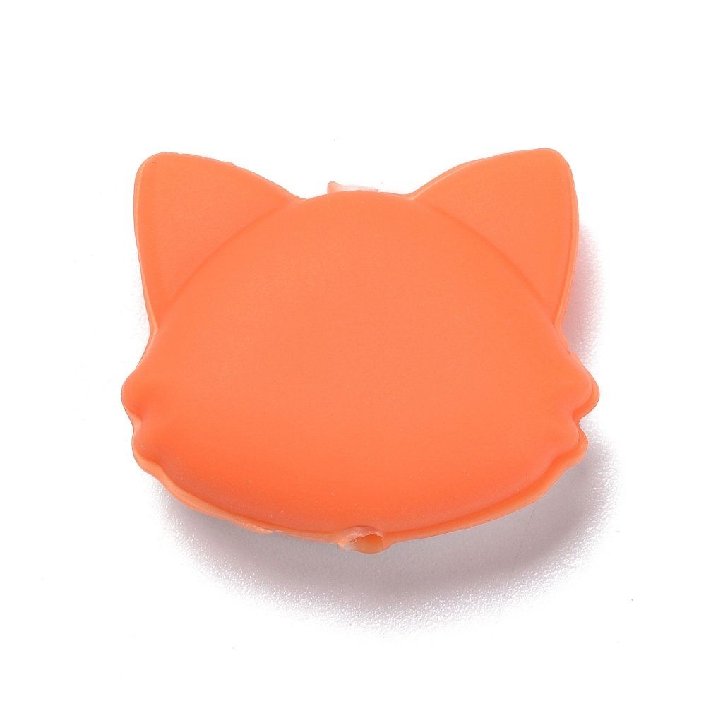 Perle (finte): Perle Silikon Fuchs 21x24x9mm – Nuovo (secondo la descrizione) da Alpnachstad venduto da perlengaby 2