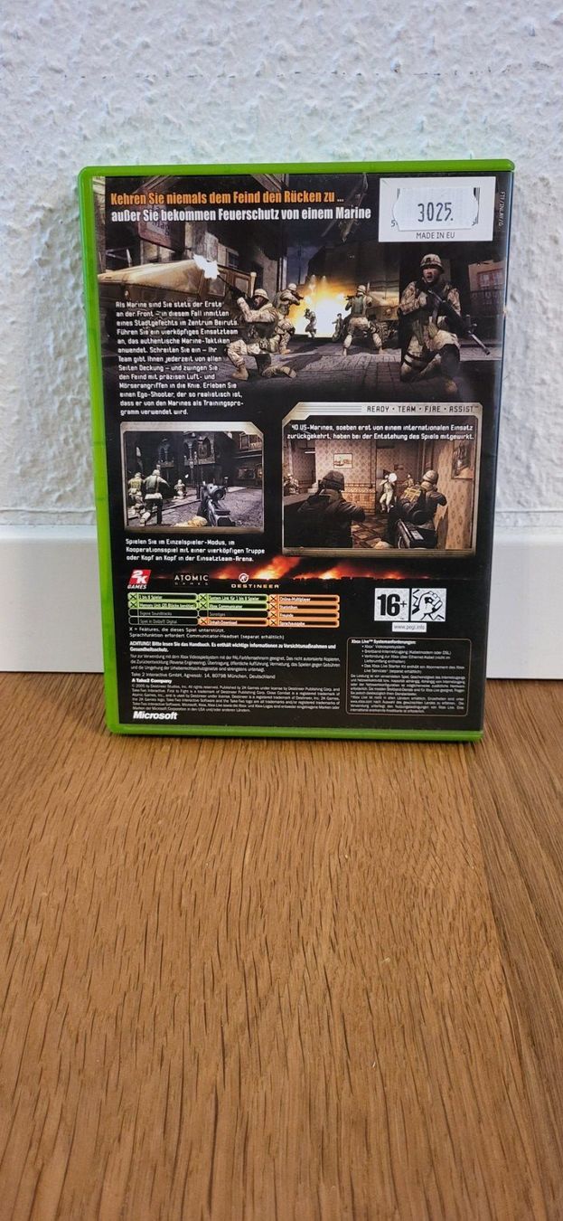 Microsoft Giochi: Xbox - First to Fight – Usato da Münsingen venduto da DigitaleSpielecke 1