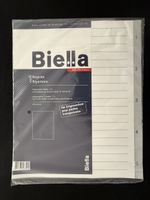 Biella Register / Zeigetaschen 20 Stk